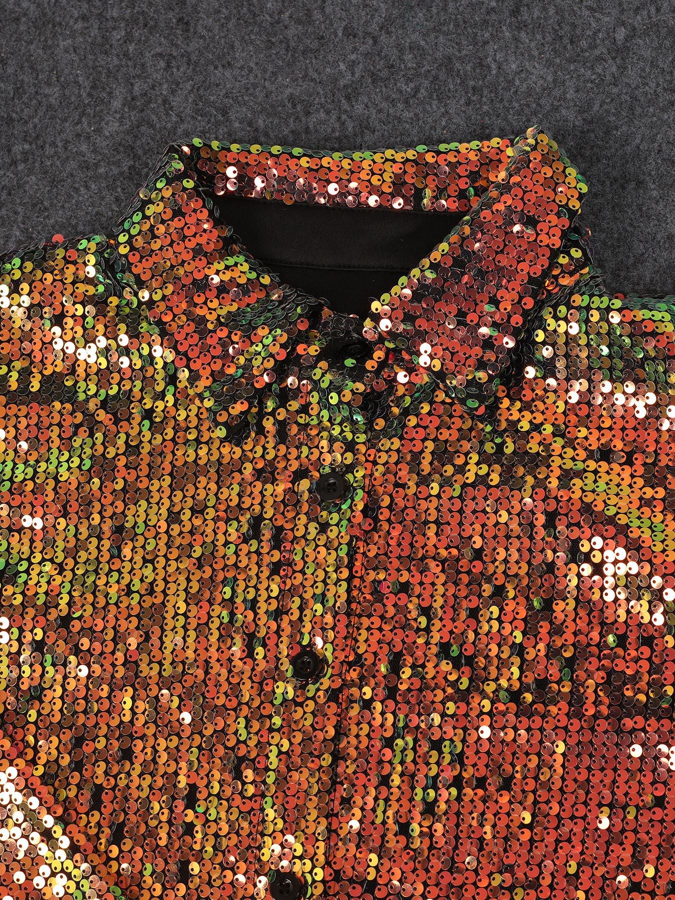 Women's Sequined Shirt Jacket 11