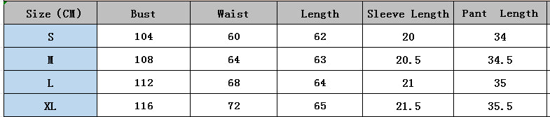 Women's Summer Embroidered Sports Casual Shorts Two Piece Shorts Set 12