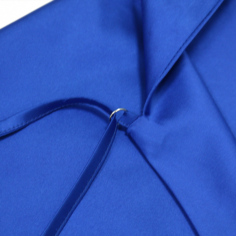 Women split backless maxi dress 21