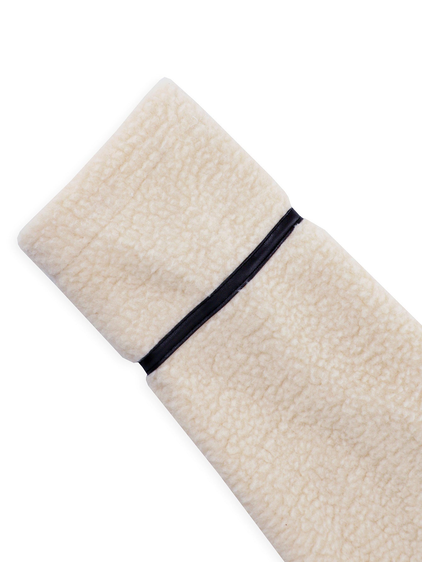 Women's Turndown Collar button lamb fleece jacket short coat 13