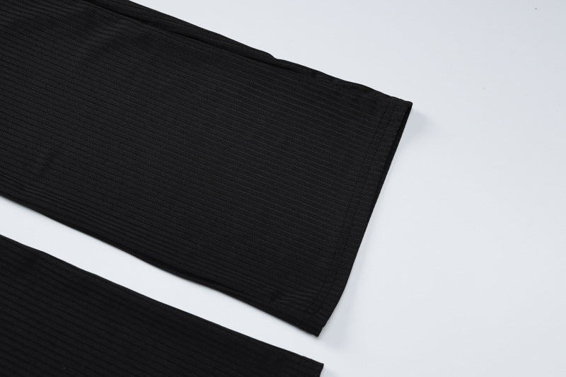 Women Spring Summer Chic Solid Strapless Jumpsuit 11