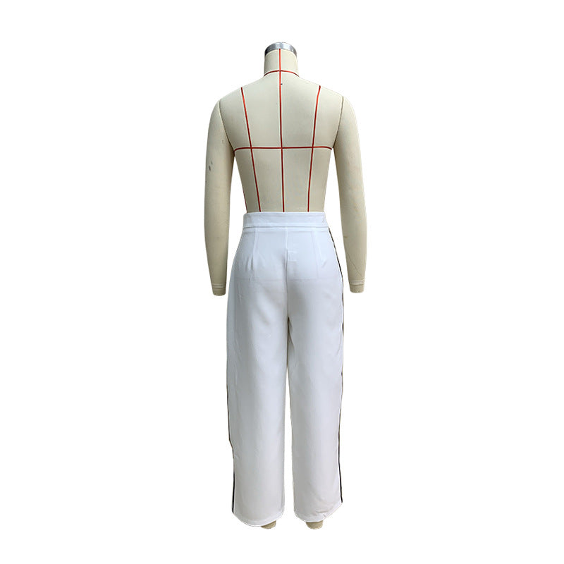 Women Striped Foot Pant 3