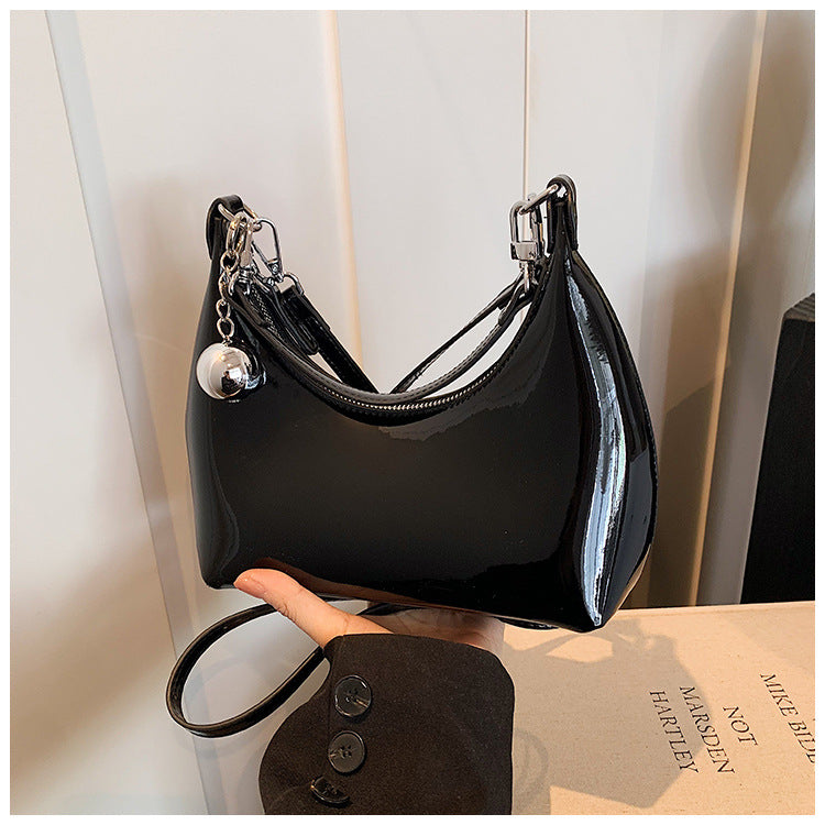 Women Pu-Leather bell shoulder crossbody bag 15