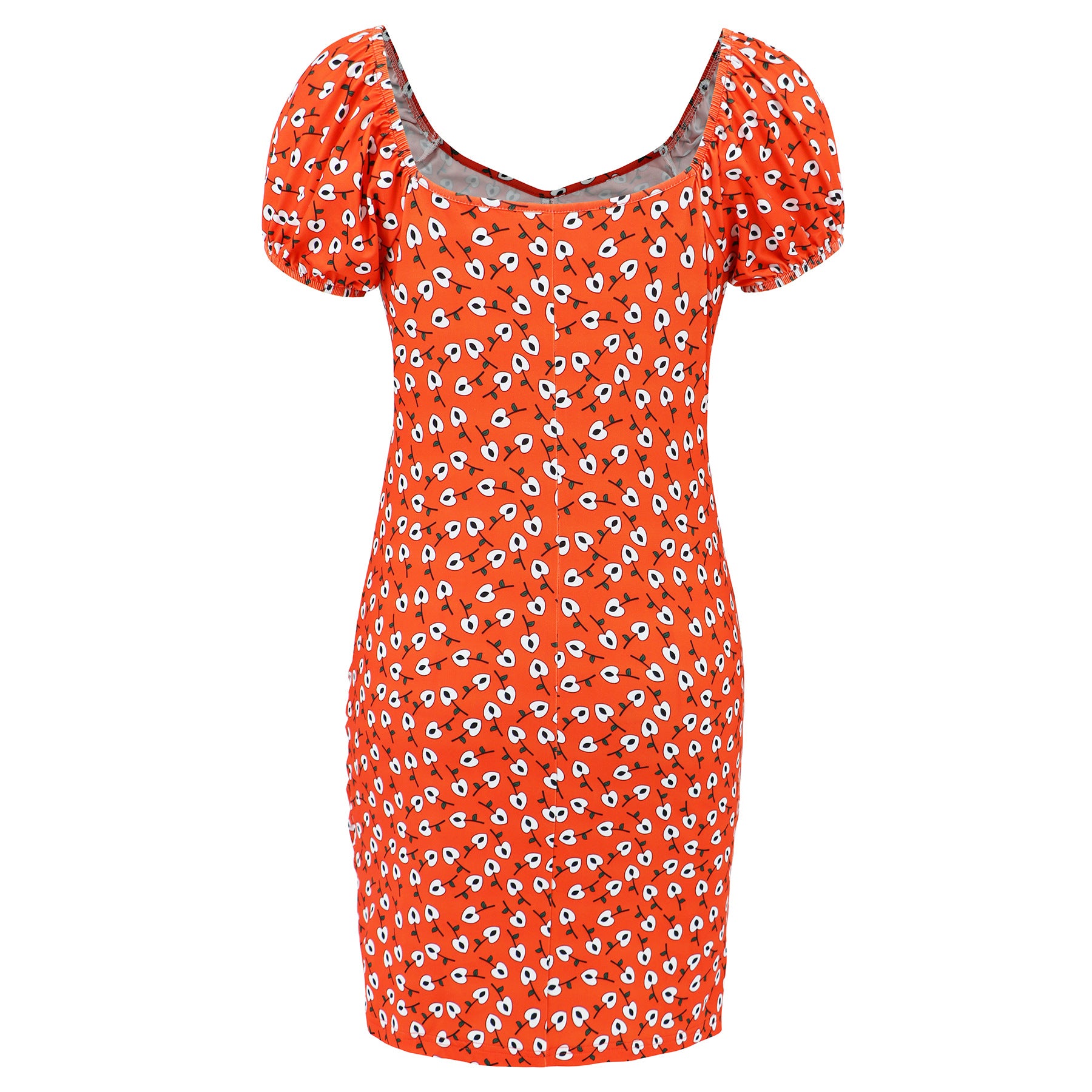 Women Summer Chic V-Neck Floral Dress 17
