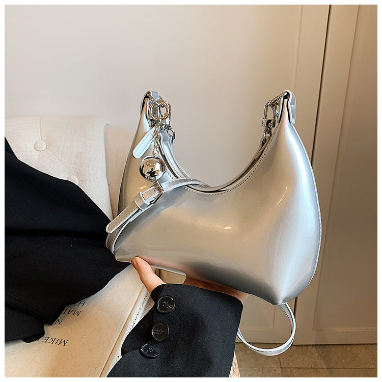 Women Pu-Leather bell shoulder crossbody bag 8