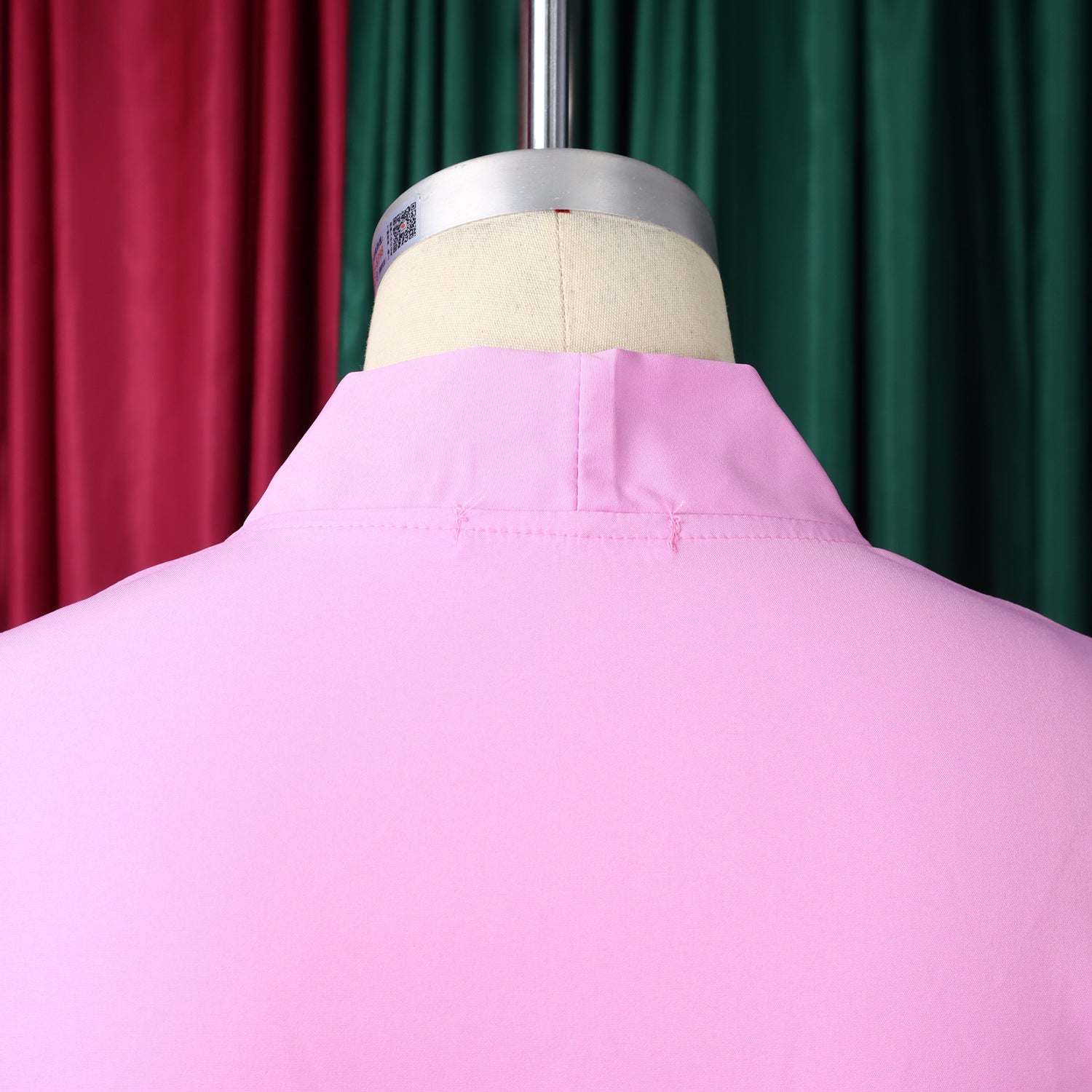 Women 3/4-sleeve tie dress with irregular pleats 28