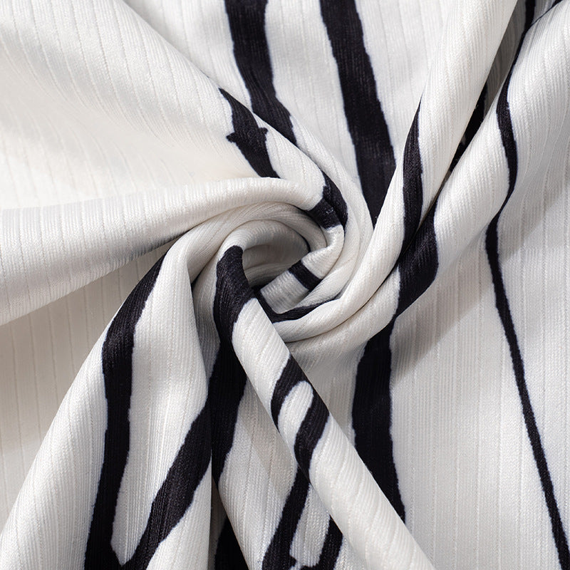 Women's Clothing Printing Casual Long-Sleeved Dress 13