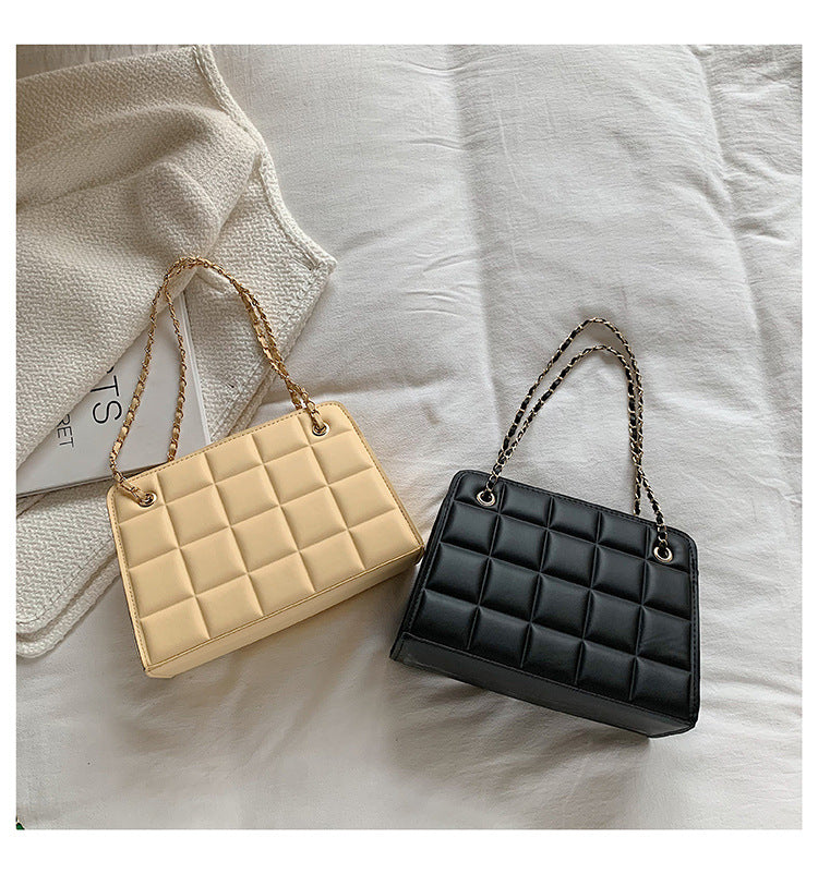 Women Retro Chain Solid Shoulder Bag 41