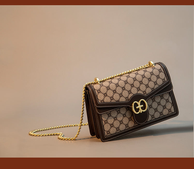 Women's Bag Fashion Classic Versatile Shoulder Messenger Bag Chain Bag Bacchus Bag 6