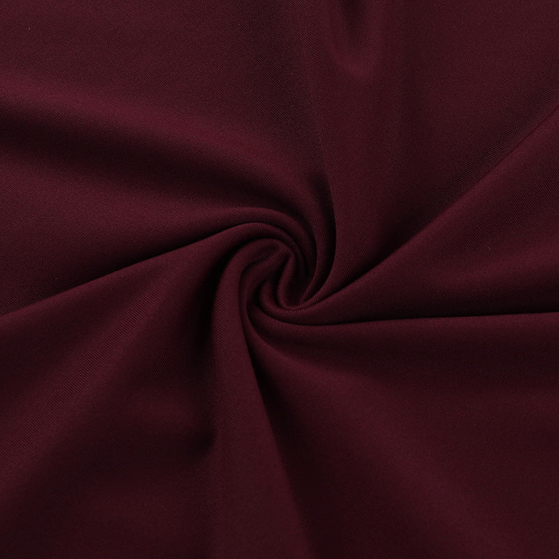 Strap Chic V-neck Holidays Slit Ruffle Dress 18