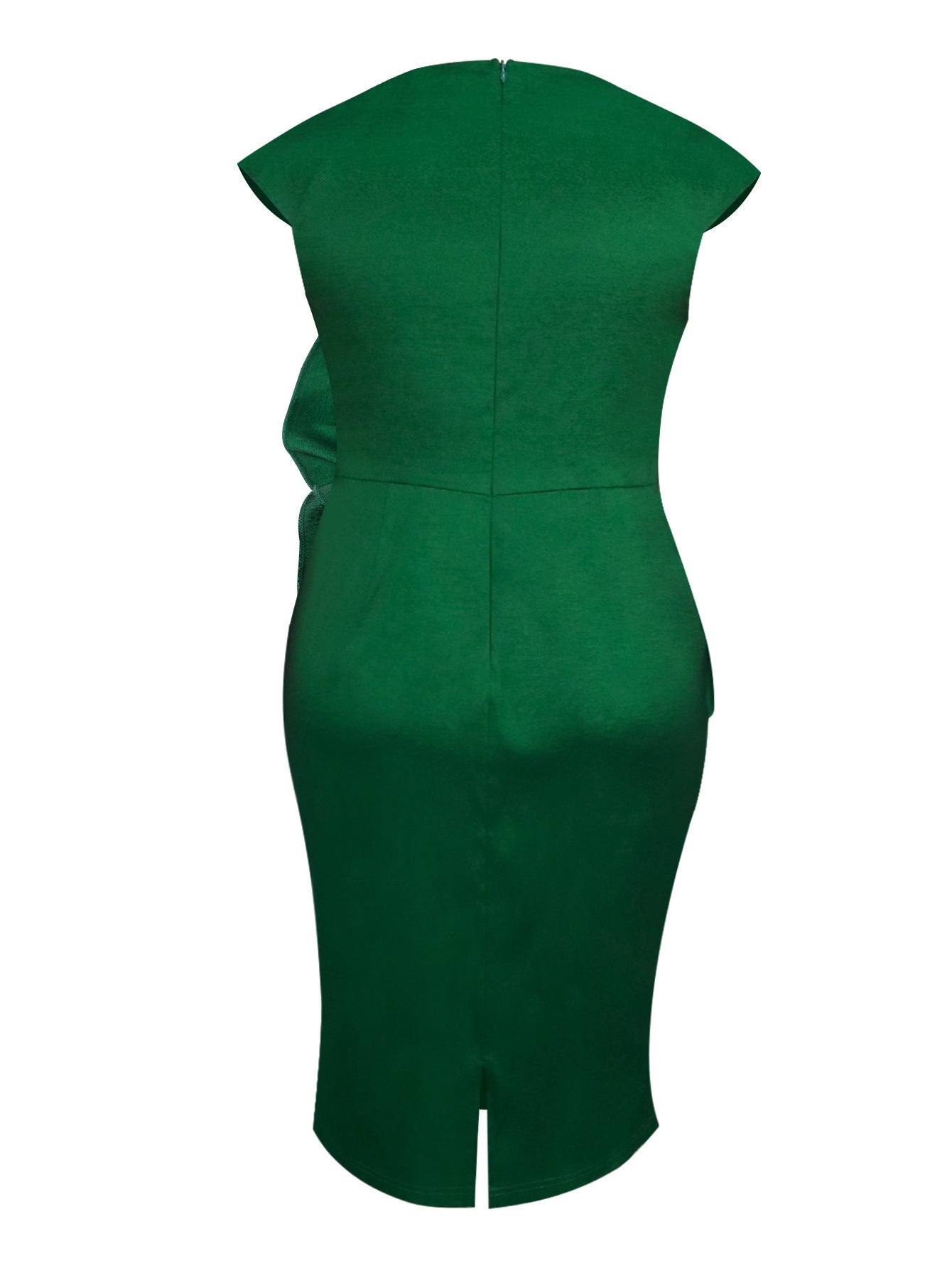 Flower Elegant V-Neck Sleeveless Formal Party Dress 4