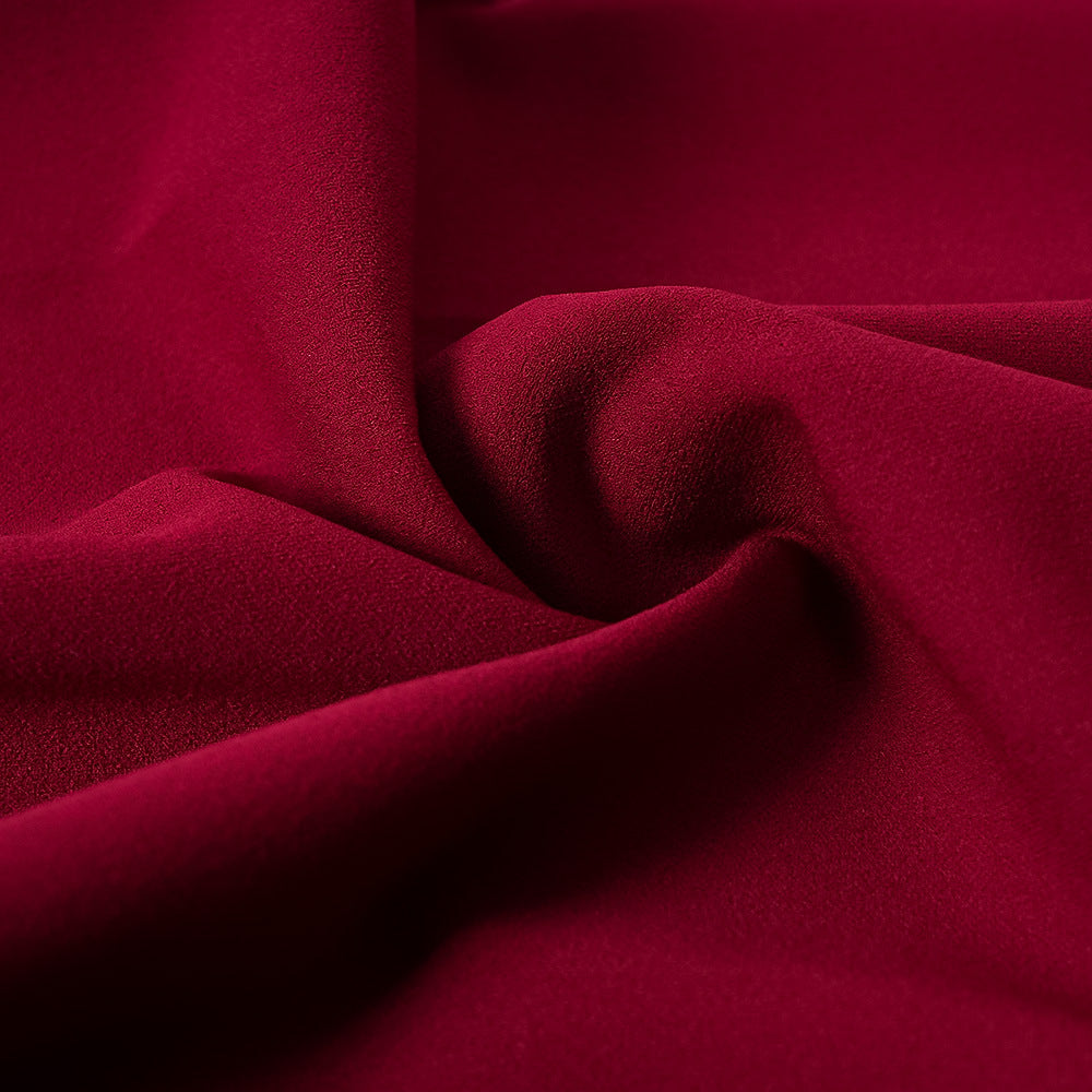 African Women's Plus Size Solid Color Long Dress 26