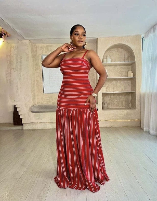 Chic Casual Sexy Low-Back Strap Maxi Dress for Women 3