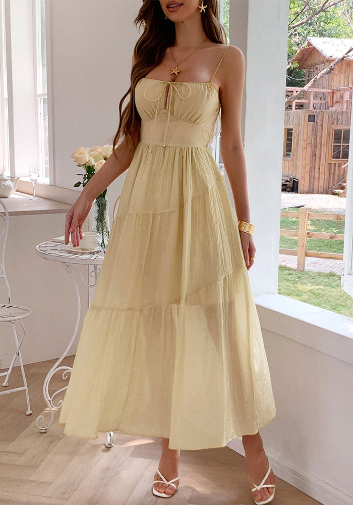 Spring/Summer Women's Holidays Casual Strappy Beach Dress