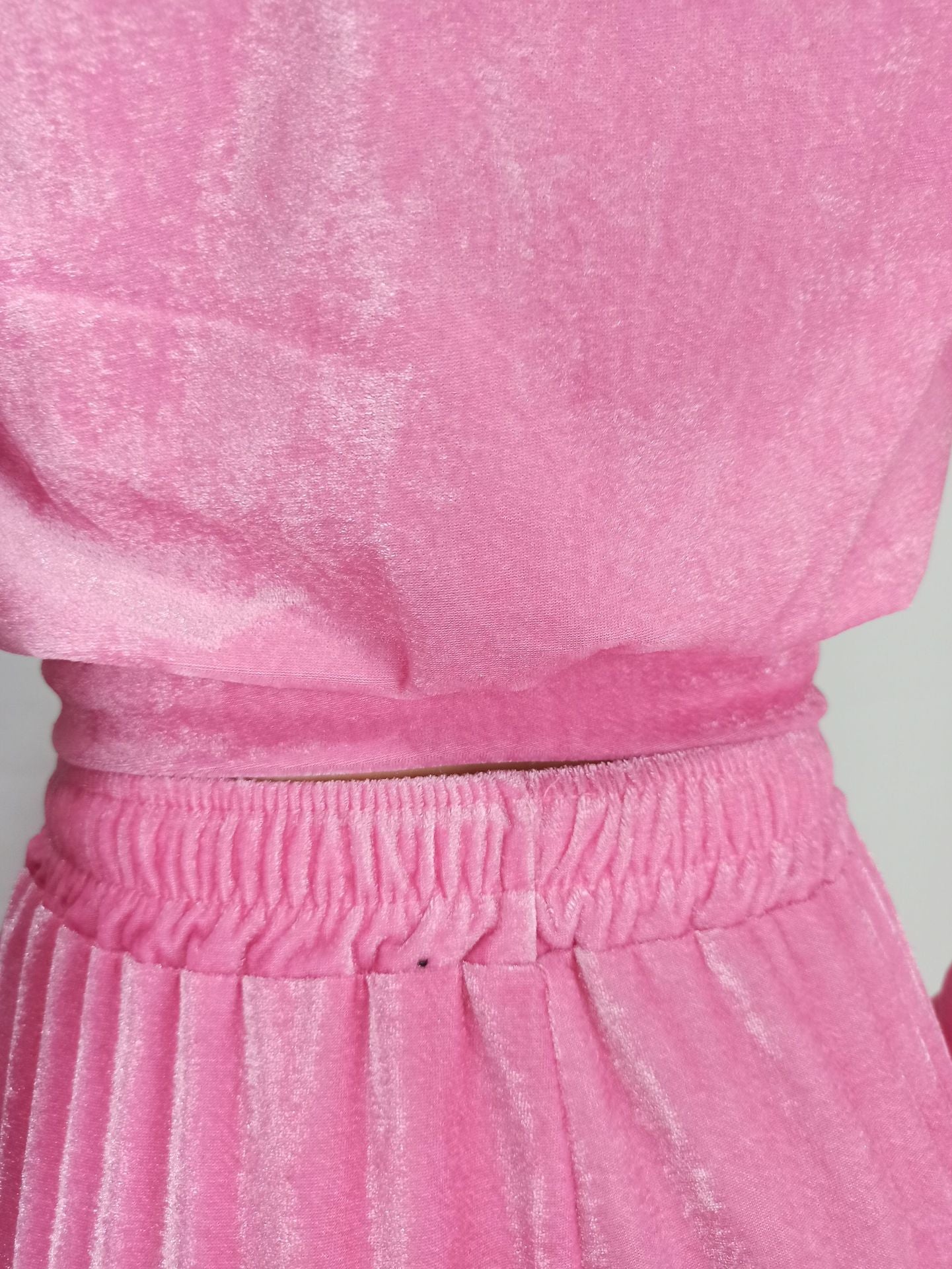 Women Velvet Hoodies and Pant Two-Piece Set 26