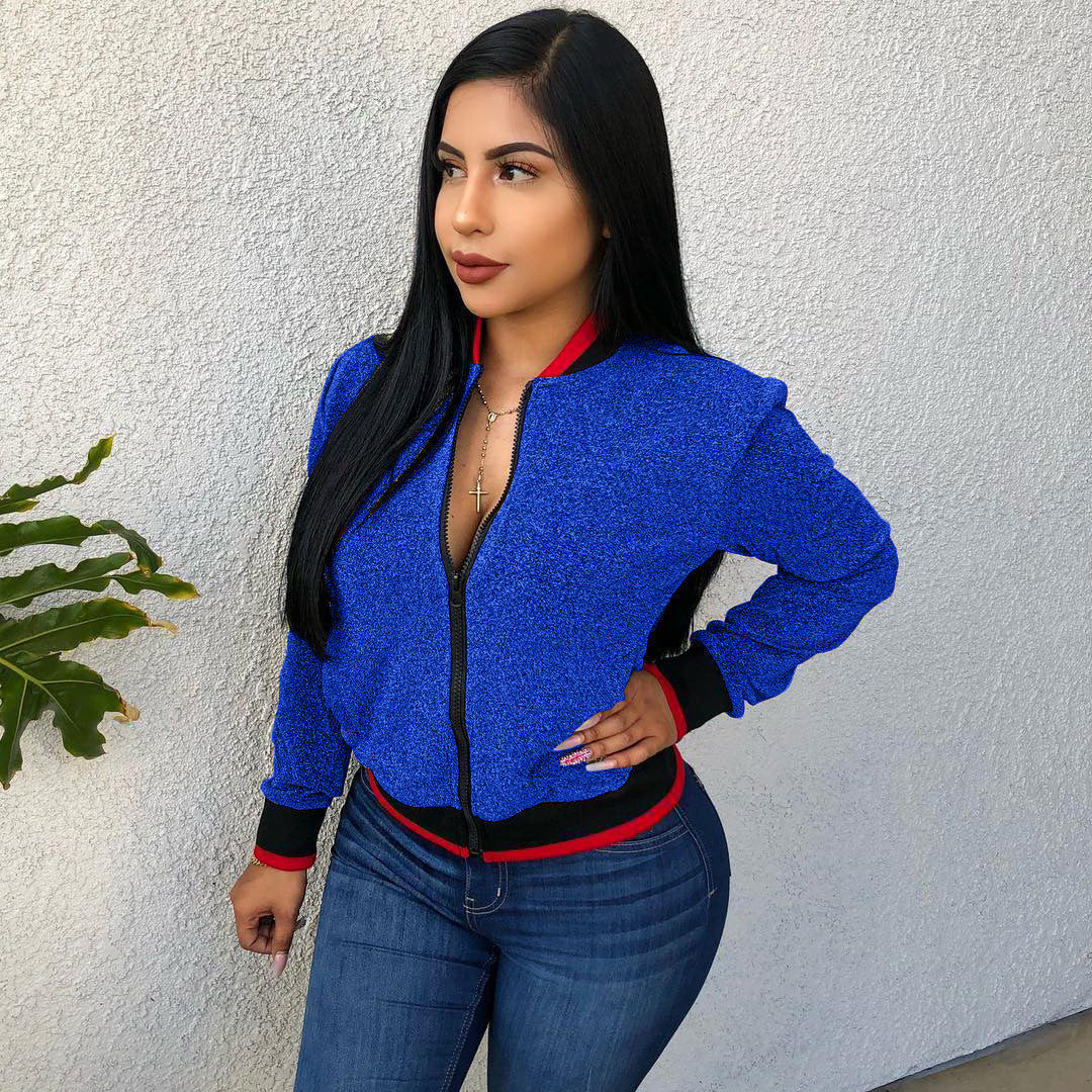 Women's  Glitter Loose Jacket 4