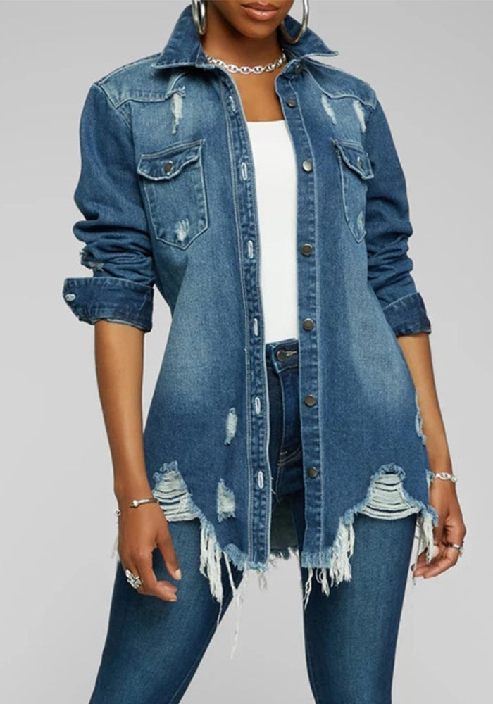Sexy Fashion Women's Clothing Denim Jacket
