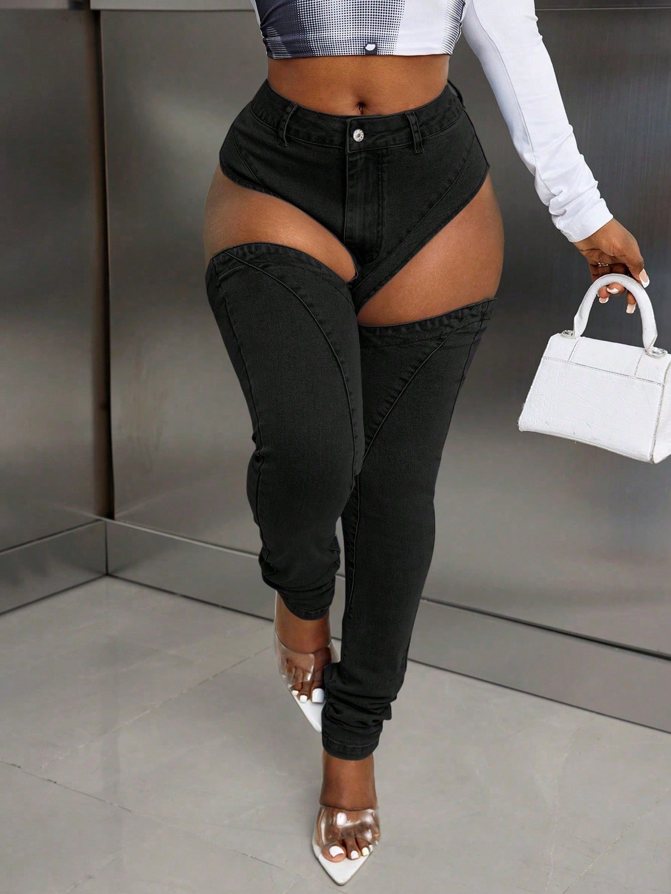 Stretch Sexy Casual Style Women's Denim Pants 7