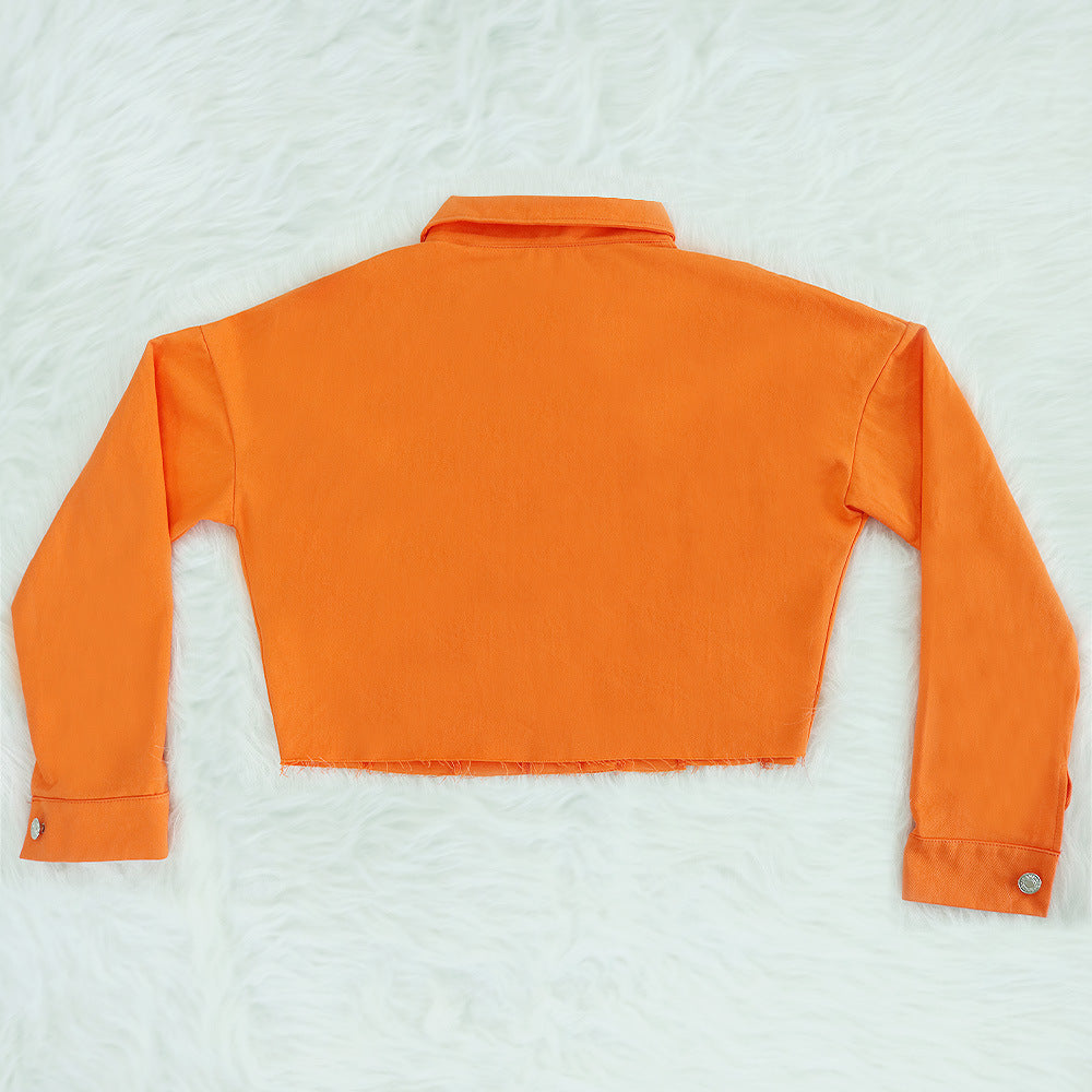 Women Fashion Denim Coat 8