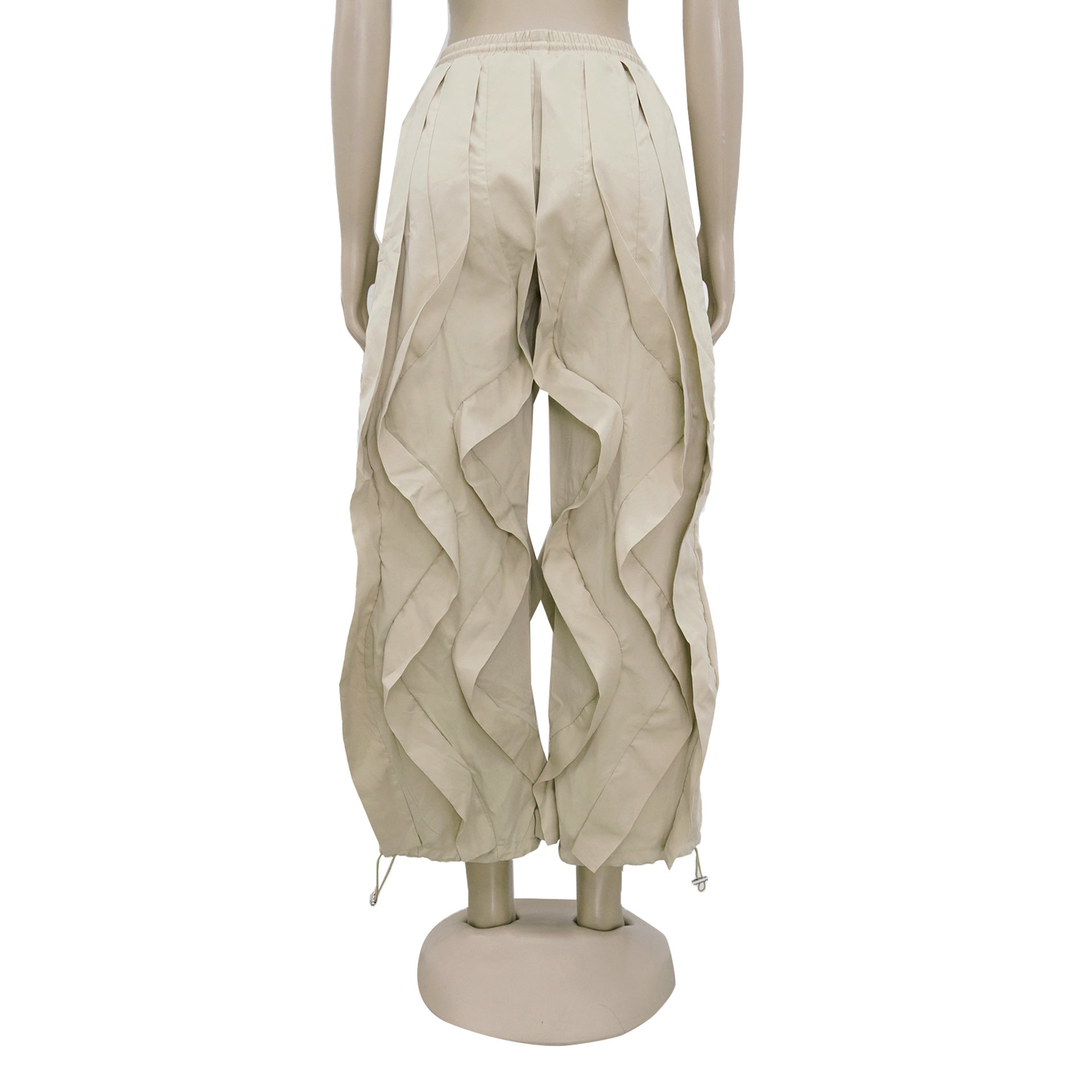 Elegant Career Cargo Patchwork Lace Bloomers 13