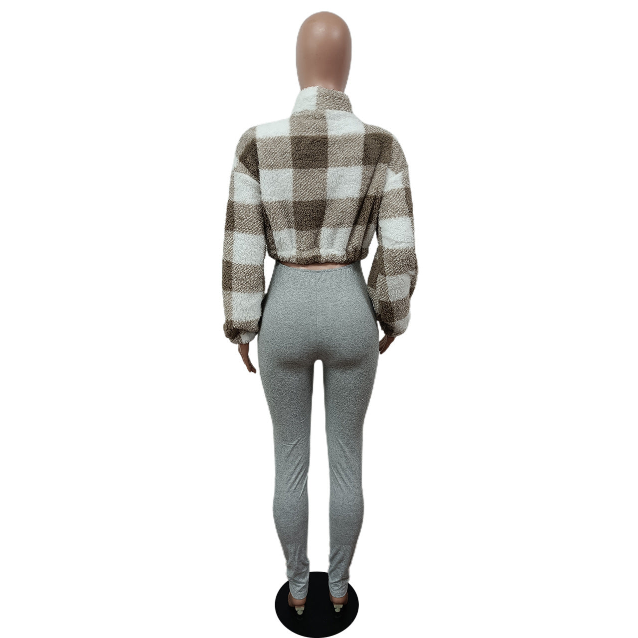 Autumn And Winter Fashion Casual Plaid Jacket 21