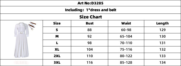 Women's Autumn Fashion Chic Solid Color Plus Size Dress 11