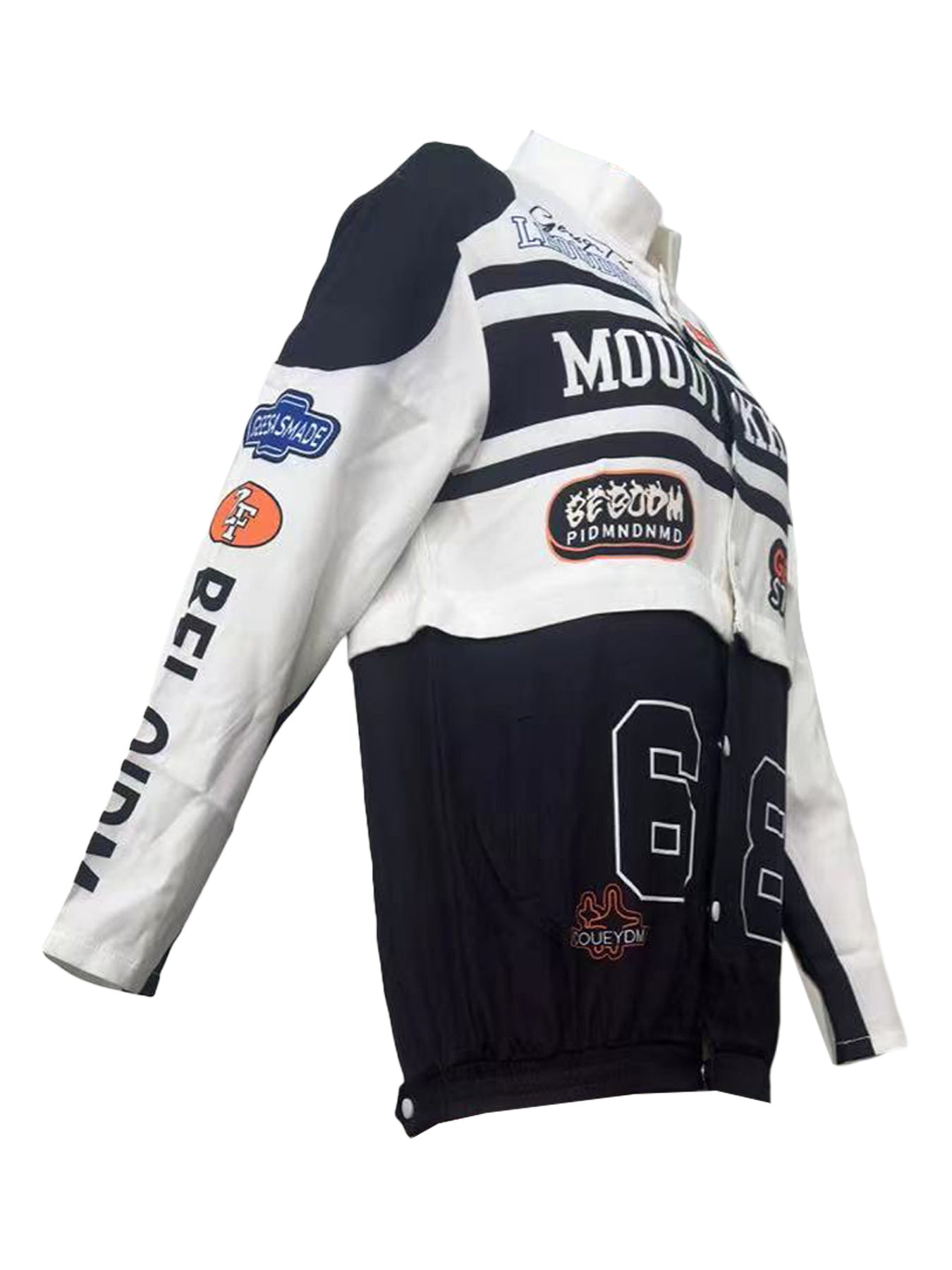 Women Detachable Print Jacket 36