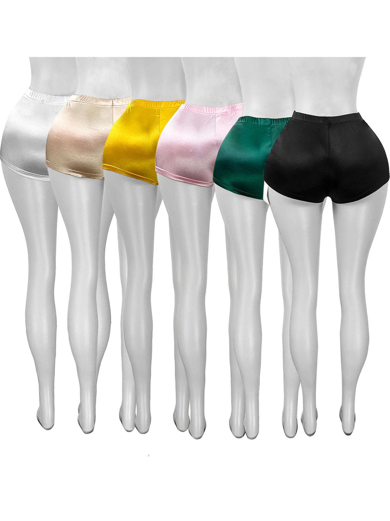 Women's Stretch Satin Shorts 30