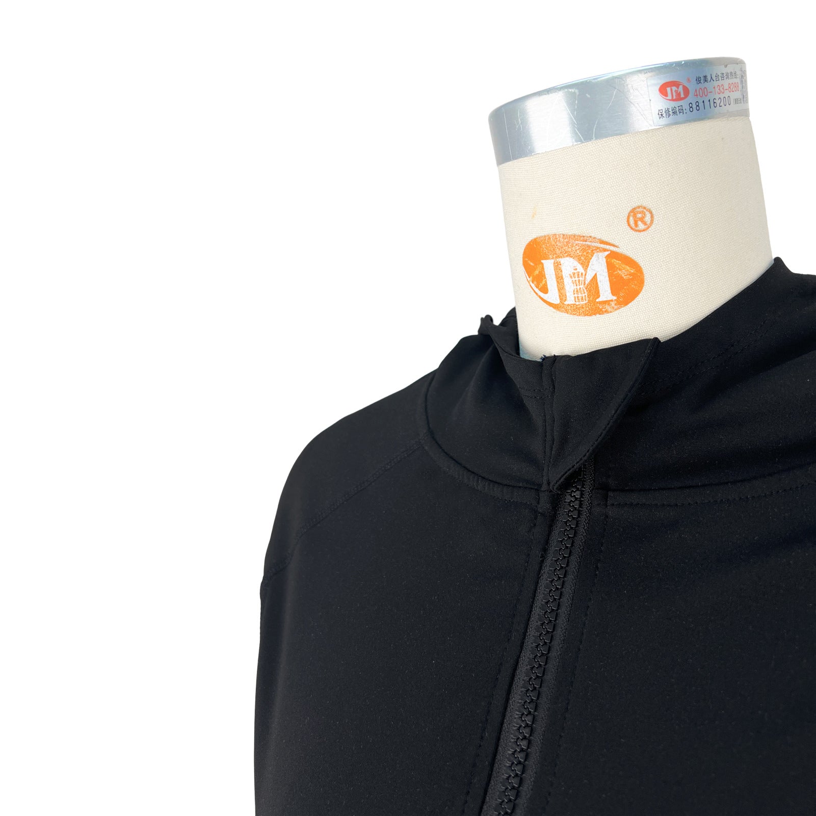 Tight Fitting Quick-Dry Gym Pockets Zipper Yoga Suit Outdoor Running Sportswear 14