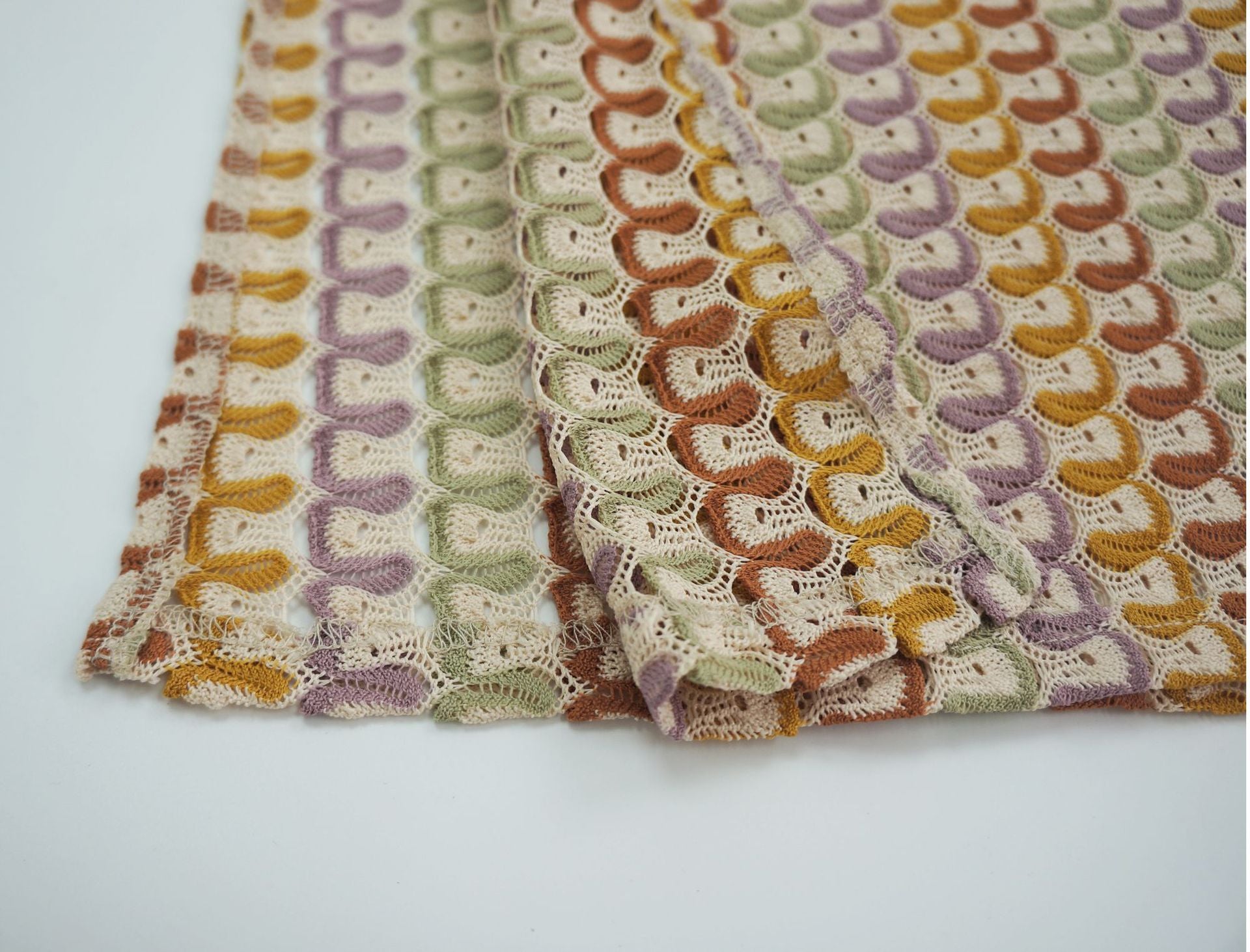 Women crocheted hollow low-cut V-neck slit long dress 20