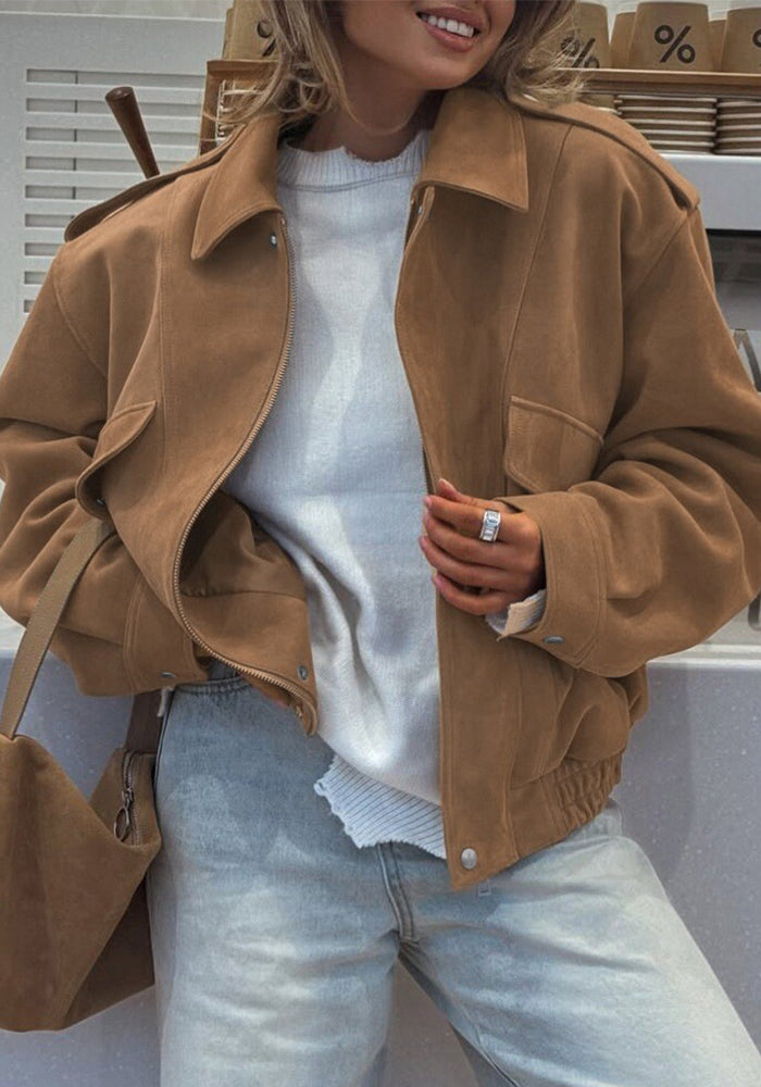 Women's Loose Long Sleeve Women's Coat