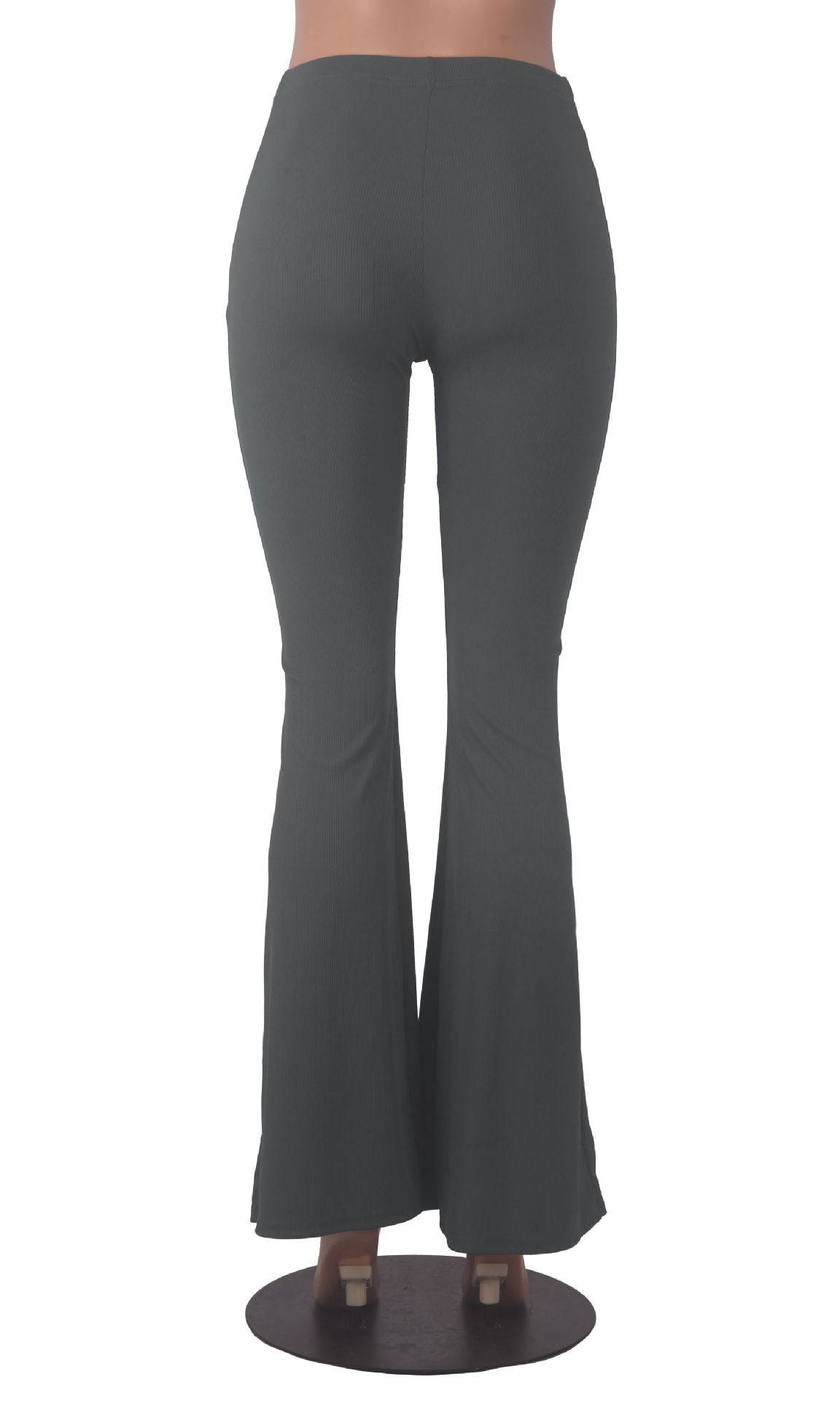 Women Elastic Bell Bottom Pants 25