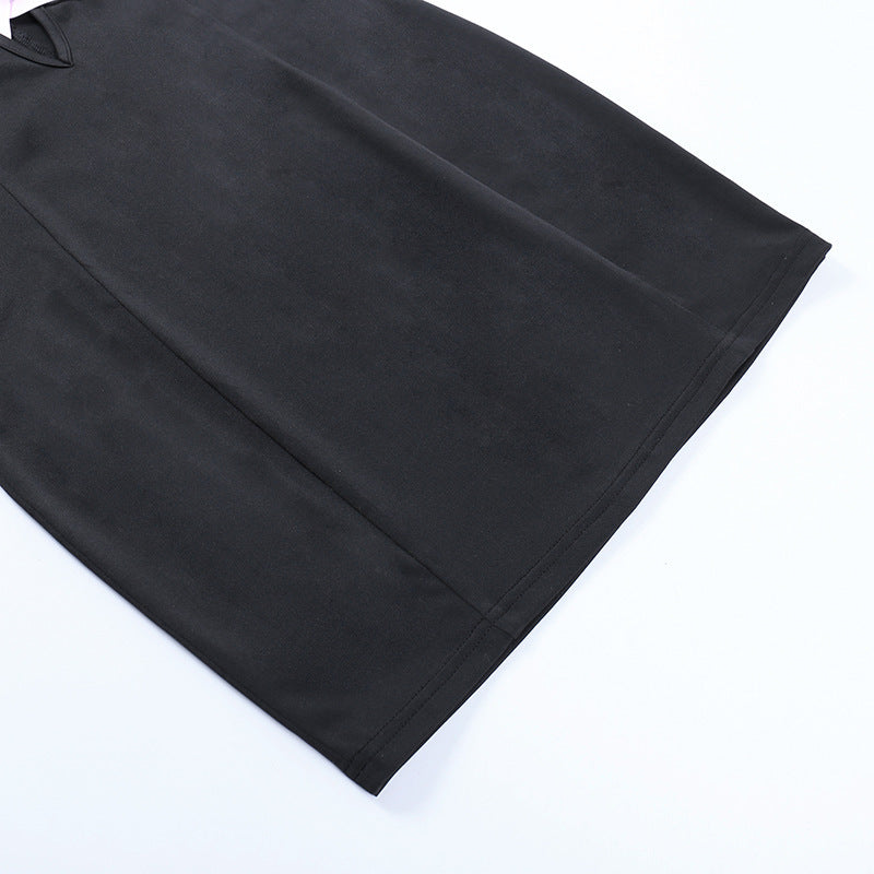 Chic bow hollow Strapless sexy slim party Bodycon dress 7