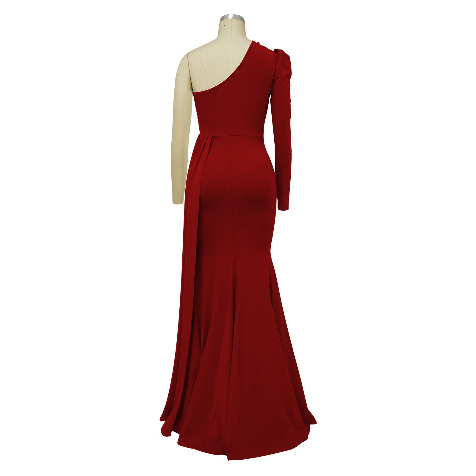 Women Slash Shoulder Maxi Dresses Evening Gowns 14