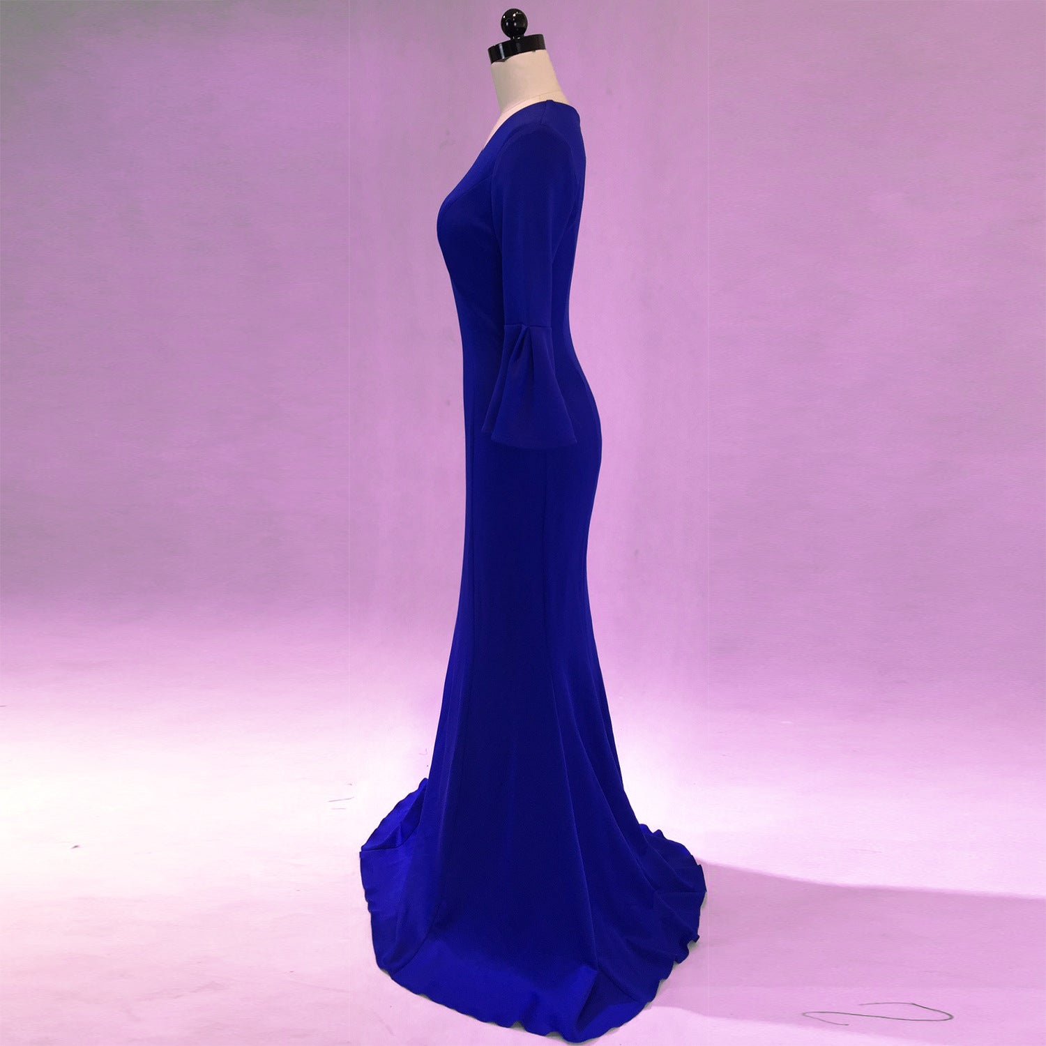 Women Elegant Formal Party Maxi Mermaid Evening Dress 26