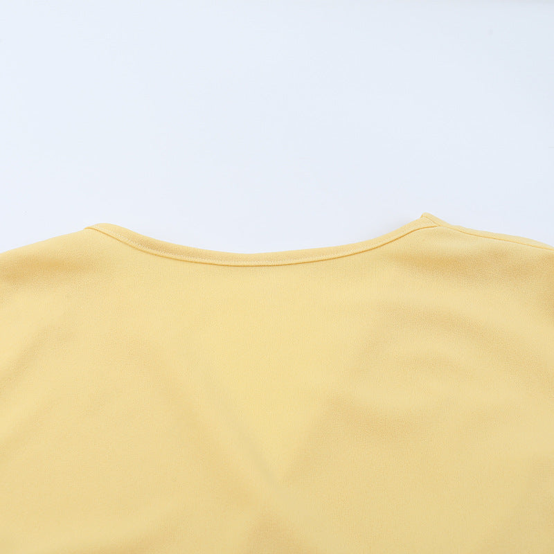 Women Sexy V-Neck Long Sleeve Gathered Bodycon Dress 11