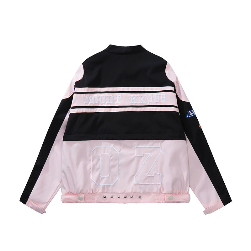 Men's detachable embroidered jacket 41