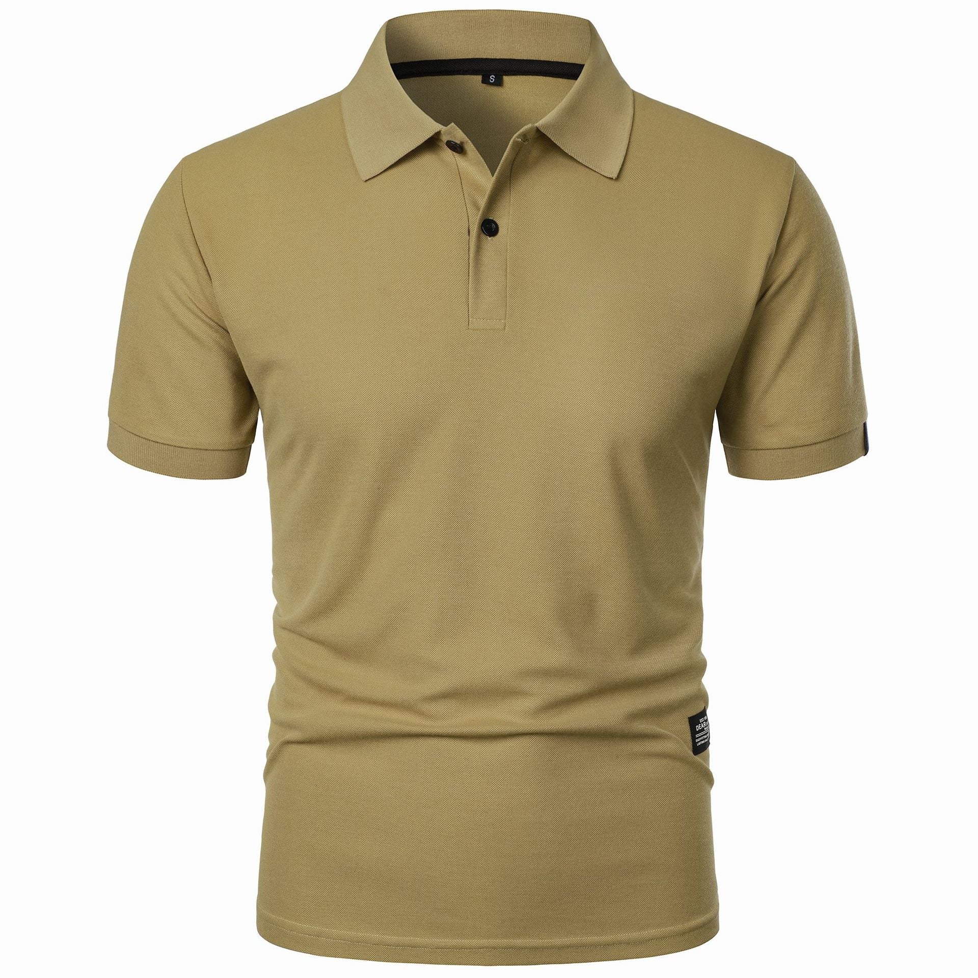Men's Summer Solid Short Sleeve Top 35