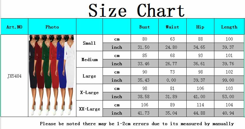 Women Sexy Solid Lace-Up V-Neck Mid Sleeve Dress 18
