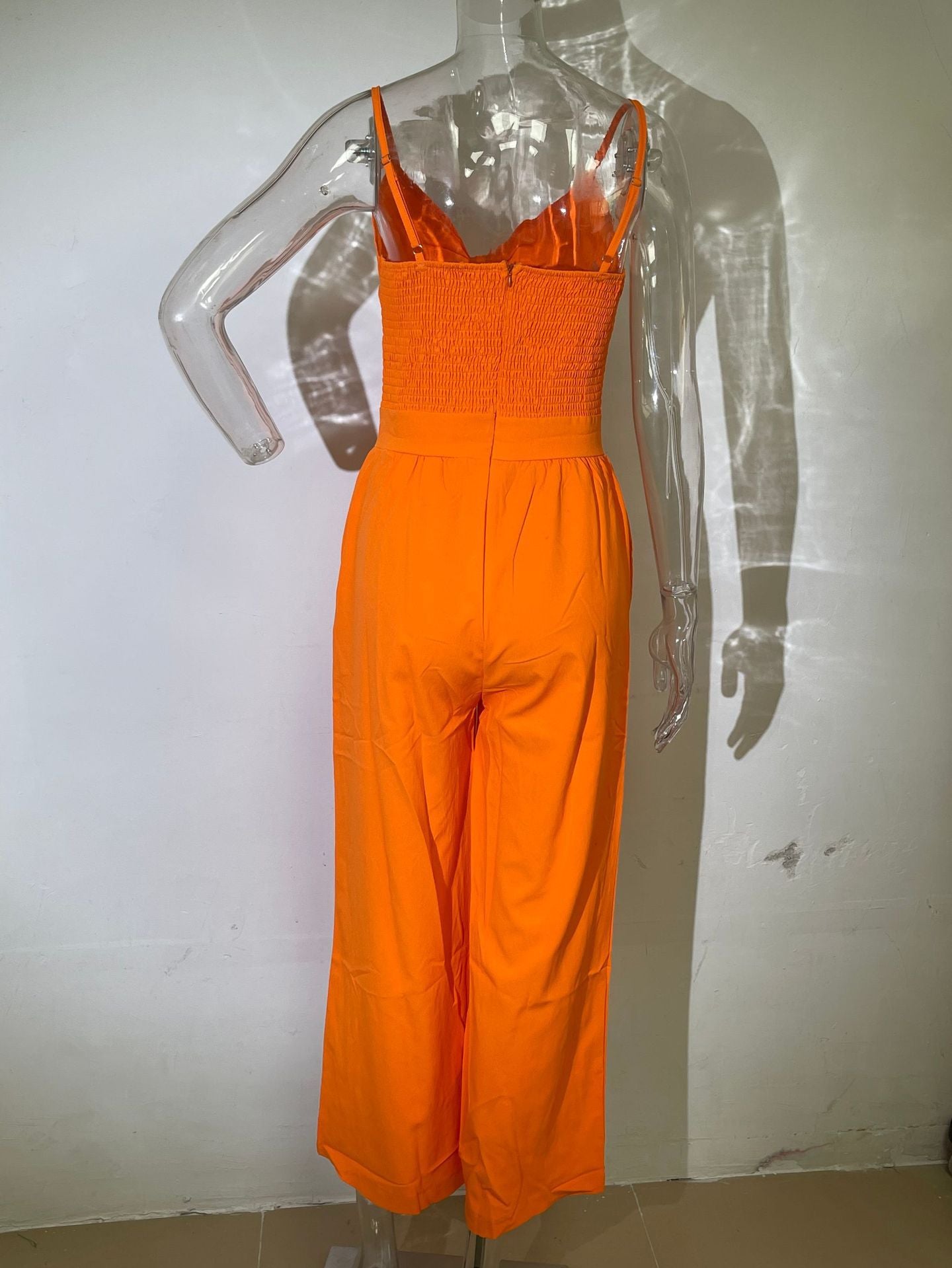 Women casual lace strap jumpsuit 8