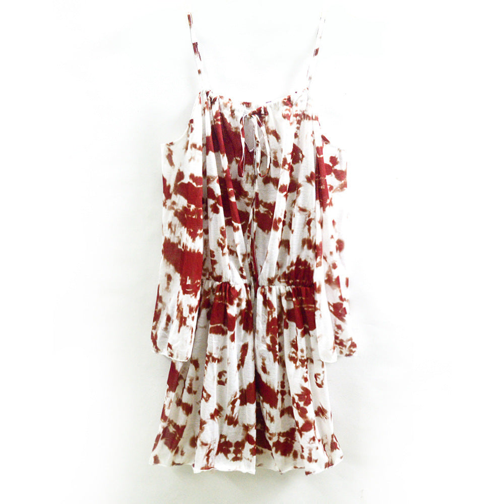 Women Summer Beach Casual Strap Dress 18