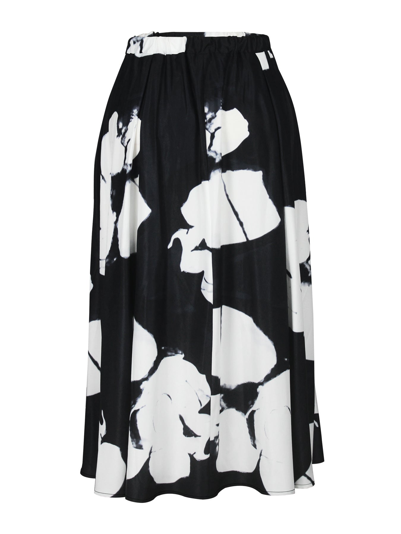 Women floral print elegant loose skirt 12