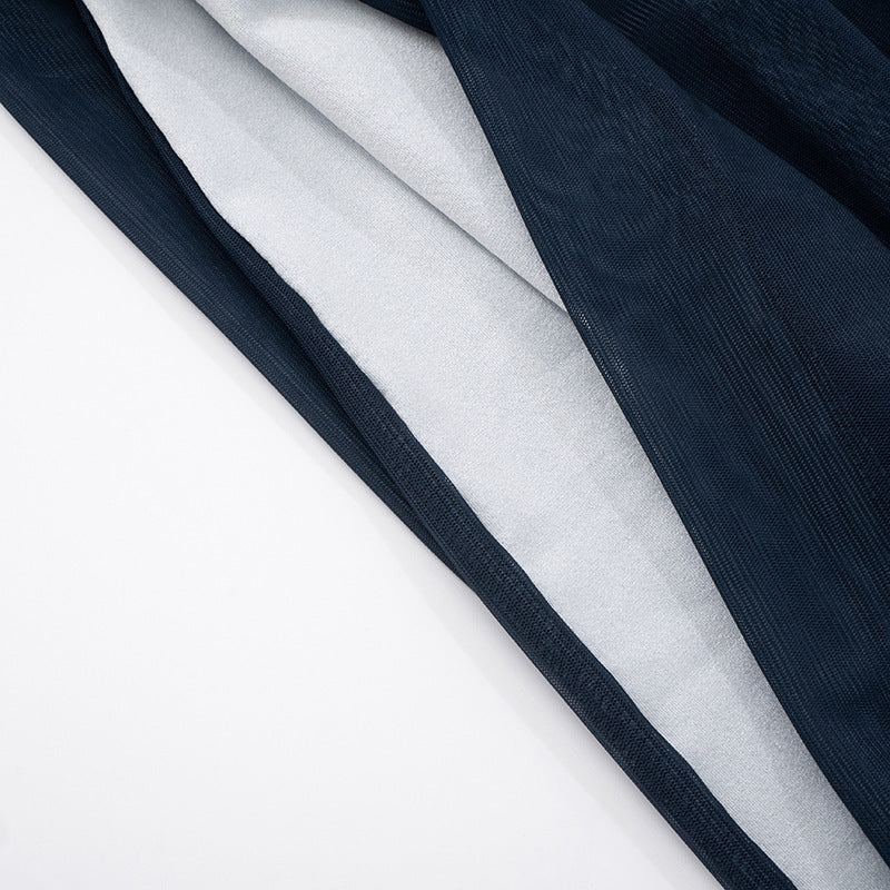 Women Sexy Backless Swing Neck Printed Side Ribbon Bodycon Dress 26