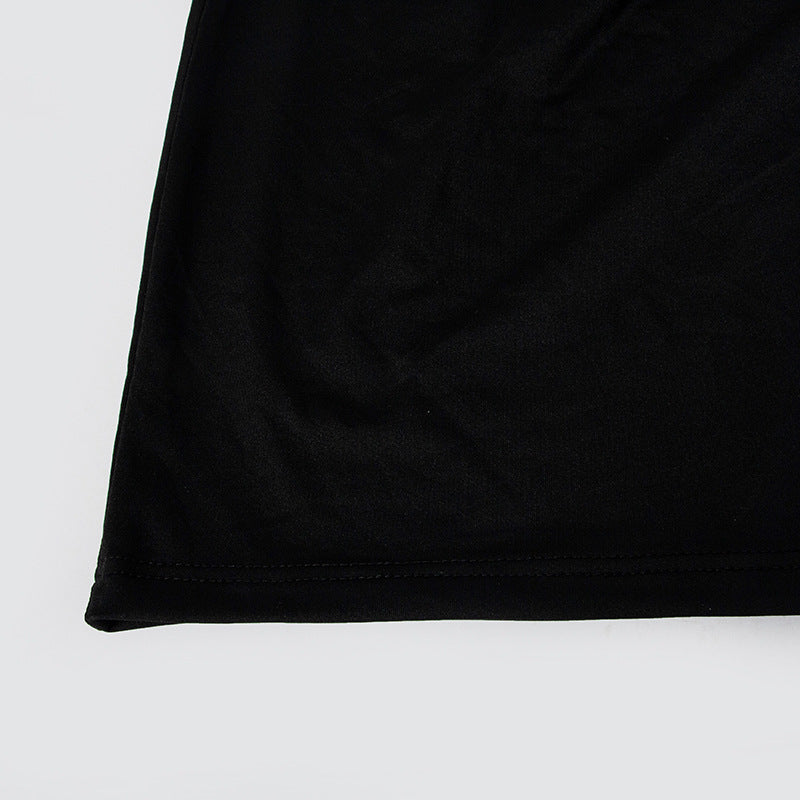 Women Autumn Solid Long Sleeve Cut Out Dress 14