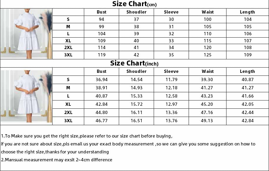 Women Summer Solid Ruffle Edge African Dress 11