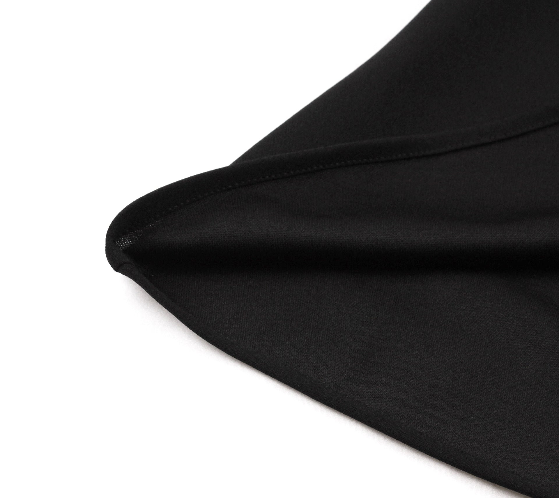 Women's Slim Waist Turndown Collar Bow Short Sleeve Chic Elegant A-Line Dress 12