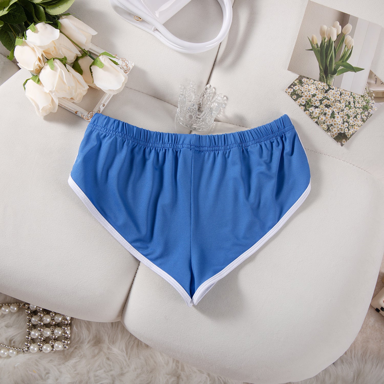 Summer Women's Sexy Running Stretch Sports Yoga Fitness Shorts 83