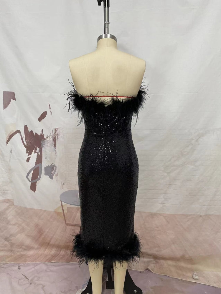 Women Sleeveless Bodycon Evening Dress 13