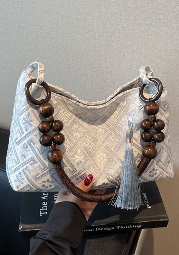 Women retro summer embroidered handbag