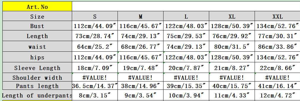 Gothic Printed Summer Fashion Loose T-Shirt Elastic Waist Shorts Two Piece Set 8